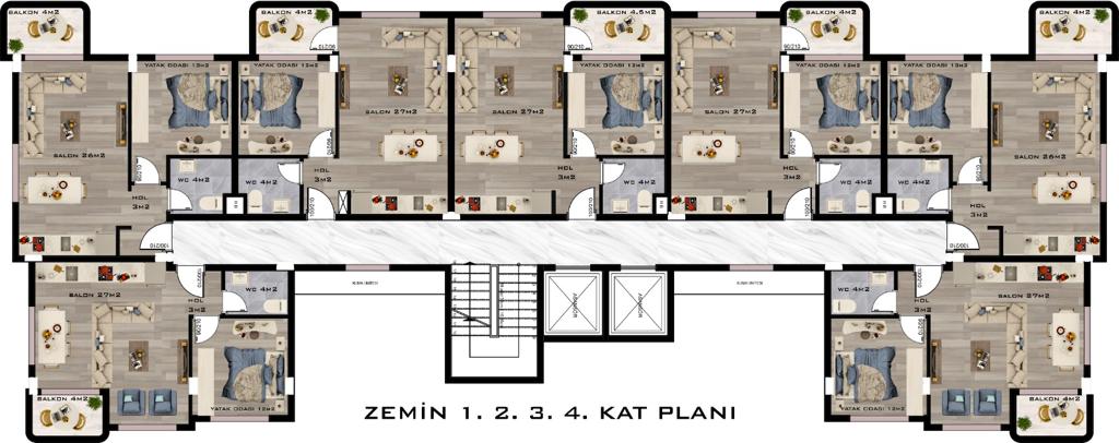 Riverside zemin kat